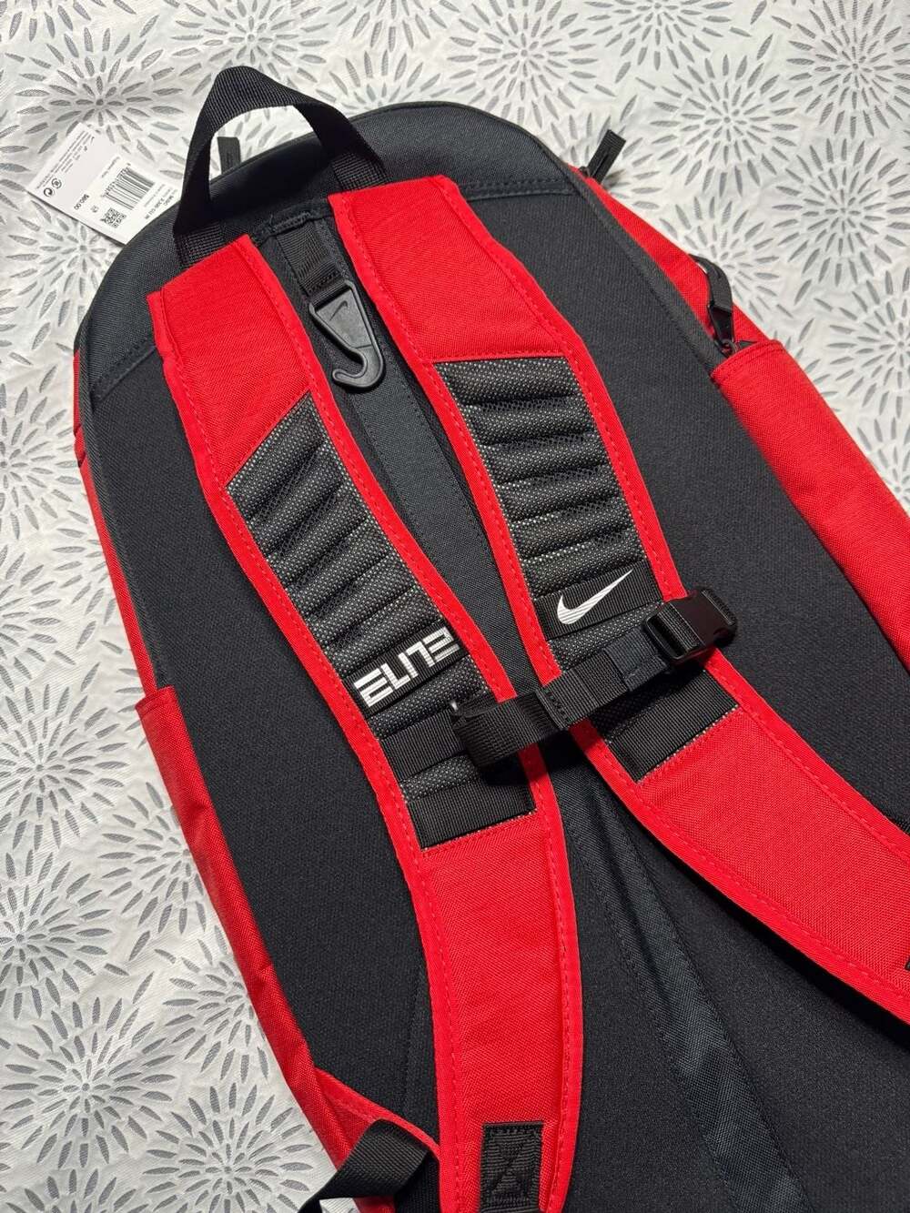 Nike Hoops Elite Pro Basketball Backpack Red BA5554-657 - Picture 7 of 8